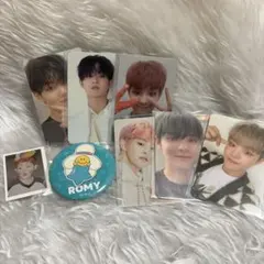 TREASURE ジフン まとめ売り 7枚セット 缶バッジ ロミー romy