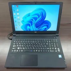 WiFi有 NEC 中古ノートPC VJT25FBGS3 DVD カメラ 即使用 - メルカリ