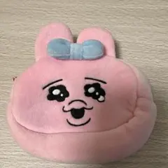 おぱんちゅうさぎポーチ ピンク
