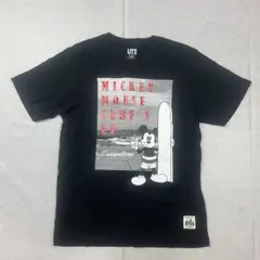 UNIQLO UT ミッキーマウス Tシャツ Sサイズ ブラック