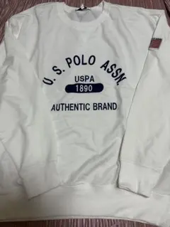 U.S. POLO ASSN. ホワイトLLサイズ長袖カットソー