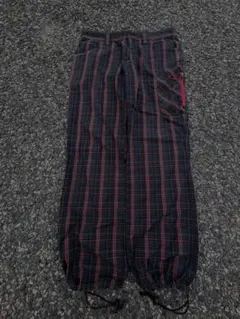 希少色 00s OAKLEY check pants y2k teck 人気 - メルカリ