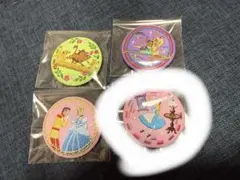 ディズニー刺繍缶バッチ　アリス