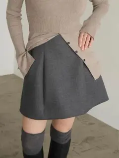CLANE CONSTRUCTIVE MINISKIRT GREYのサムネイル
