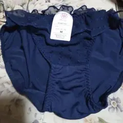 フリルショーツ Mサイズ ネイビー 新品