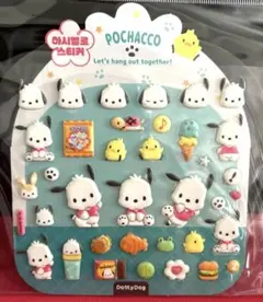 ポチャッコ マシュマロシール サンリオ 韓国限定ライセンス 正規品 新品