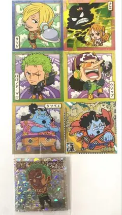ONEPIECE(ワンピース) ウエハースシール 7枚セット