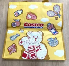 【非売品】コストコ　ショッピングバッグ　エコバッグ　クマ　コスクマ　イエローのサムネイル