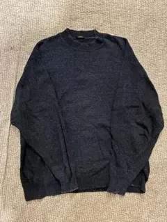 21SS COMOLI インディゴ ニット セーター 紺