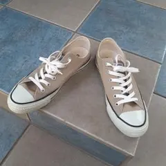 CONVERSE ALL STAR ローカット ベージュ　25㎝　美品