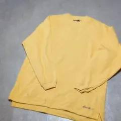 Eddie Bauer イエロー トレーナー Mサイズ