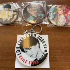 FANTASTICS 佐藤　大樹　缶バッチ　キーホルダーセット