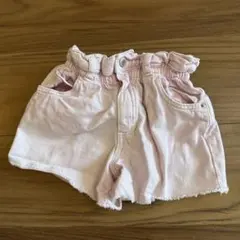 ZARA 6歳 薄いピンク ハーフパンツ