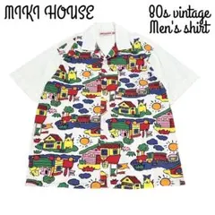 MIKI HOUSE ミキハウス 80s ヴィンテージ 開襟シャツ メンズのサムネイル