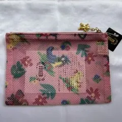 ⭕️訳あり⭕️未使用品◆フェイラー　ハイジ　メッシュポーチ　ピンク　Ｍサイズ