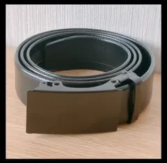 ベルト 黒 メンズ 穴なし レザー ビジネス 学生 スーツ 仕事 オートロック