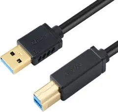 DTech 3フィート USBプリンターケーブル 3.0 A OS - B オス