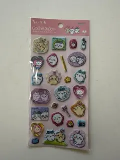 ちいかわ　ポップデコパーティー　ラメきらクリスタルシール