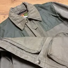 L'Esquimau【60sフランス製】動物ボタンハンティングジャケットユーロM