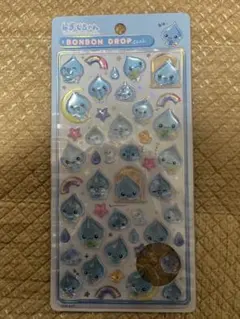 【新品/正規品】ボンボンドロップシール　しずくちゃん　大　クーリア