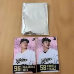 廣岡大志選手》オリックス コロチャレ C賞 アクリルカード かるた