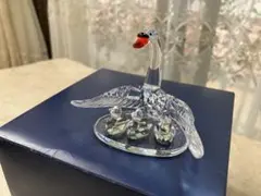 【値下】スワロフスキー Swarovski 白鳥 スワンファミリー