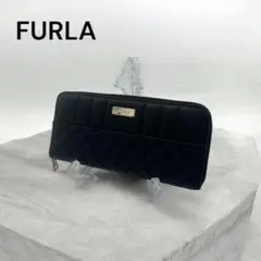 FURLA フルラ 長財布 黒 ブラック レザーのサムネイル