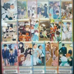 早い者勝ち！！ハイキュー‼︎ビジュアルクリアチケット 第１弾フルコンプセット！！