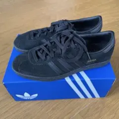 【値下げ】adidas STADT ブラック スエード スニーカー