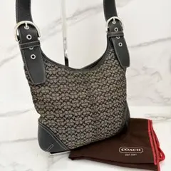 COACH コーチ シグネチャー ソーホー ハーフムーン ワンショルダー