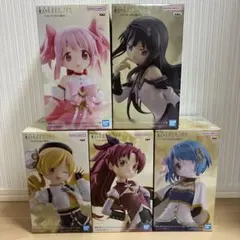 劇場版 魔法少女まどか☆マギカ フィギュア 5種セット - メルカリ