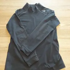 adidas ハイネック アンダーシャツ 黒