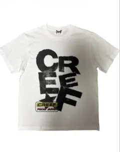CREEF Tシャツ ホワイト ロゴプリント