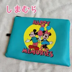 【人気】 しまむら ディズニー ポーチ 両面デザイン ミッキー ミニー 便利のサムネイル