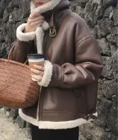 レディース秋冬❣️ブラウンアウター　Lサイズ