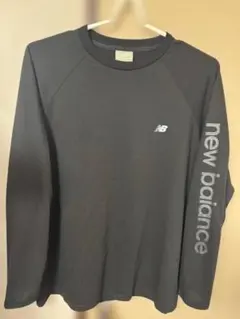 New Balance ロングスリーブTシャツ ブラック 2XL