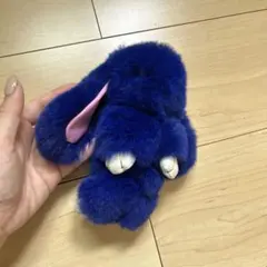 うさぎ　韓国　キーホルダー　ぬいぐるみ　ファー