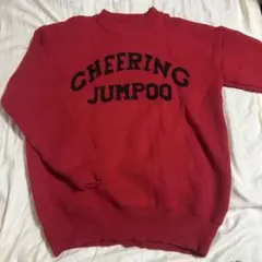 CHEERING JUMPOO ロゴニット レッド