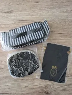 FTC 十和子 バニティー ポーチ ３点セット