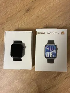 美品　HUAWEI WATCH FIT 4 ブラック