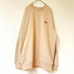 アモ　ammo トレーナー　XL ベージュ　シンプルバンド　ミュージシャン