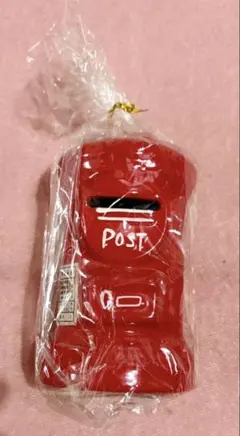 激レア】郵便局 ポスト ペン立て 小物入れ 非売品 ノベルティ ピンク