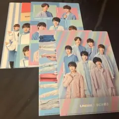 なにわ男子 ローソン クリアファイル 5枚まとめ売り