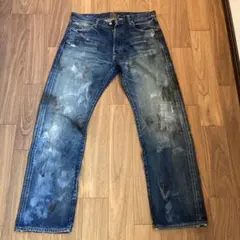 ストライバーズ ロウ ダメージ加工デニムパンツ SIZE 32 日本製デニム