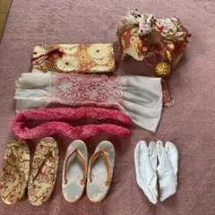 昭和レトロ　七五三　女児帯