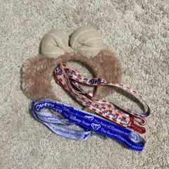 シェリーメイ　ダッフィー　カチューシャ　ポップコーンバケットストラップ