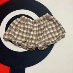 チェック♡かぼちゃパンツ ショートパンツ