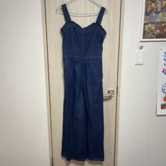 マジェスティックレゴン　ガーリー　オーバーオール　デニム