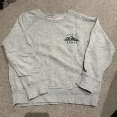 子ども スウェット グレー トレーナー サイズ130