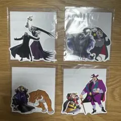 【すい様専用】セガラッキーくじ ディズニーヴィランズ ステッカー ４点セット